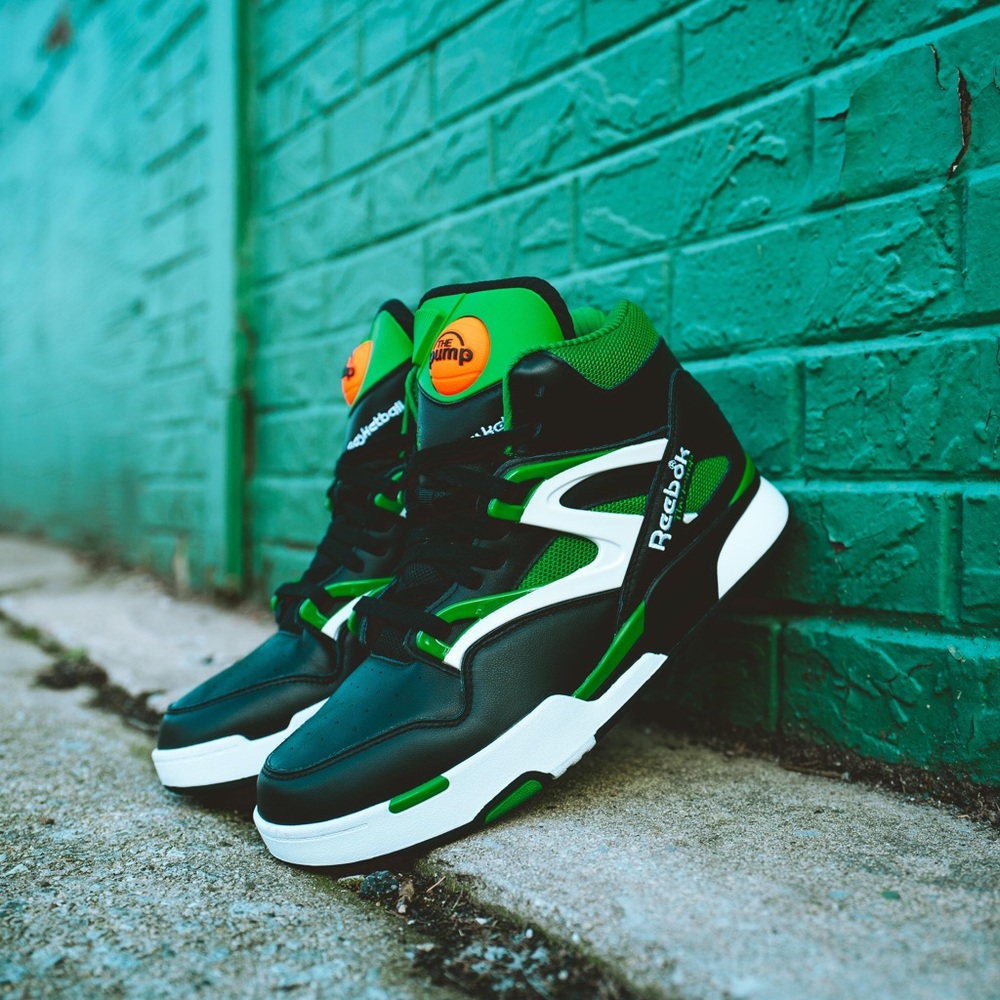 REEBOK PUMP/ BOSTON CELTICS AND T-SHIRT PACKAGE DEAL📦🔥.